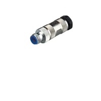 HIRSCHMANN ETHERNET CONNECTOR&lt;BR&gt;4 PIN M12 MALE STR FW PG9 CG 250VAC/DC